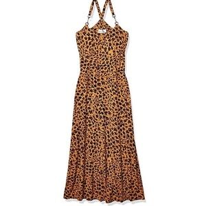 Donna Morgan leopard dress size 10